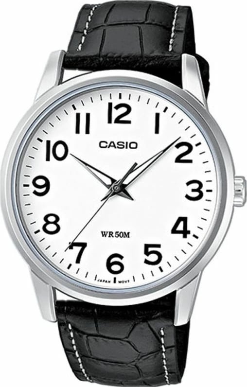 Orë dore për meshkuj Casio, e zezë