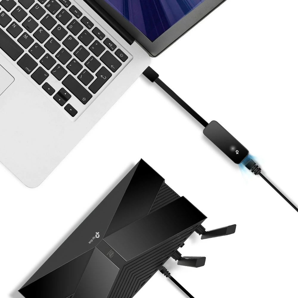 Kartë rrjeti USB TP-LINK UE306, Gigabit Ethernet, e zezë