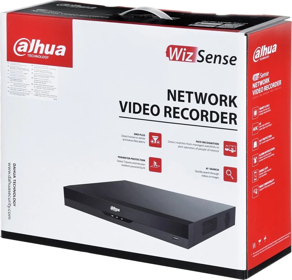 Regjistrues video rrjeti DAHUA NVR4216-EI, i zi