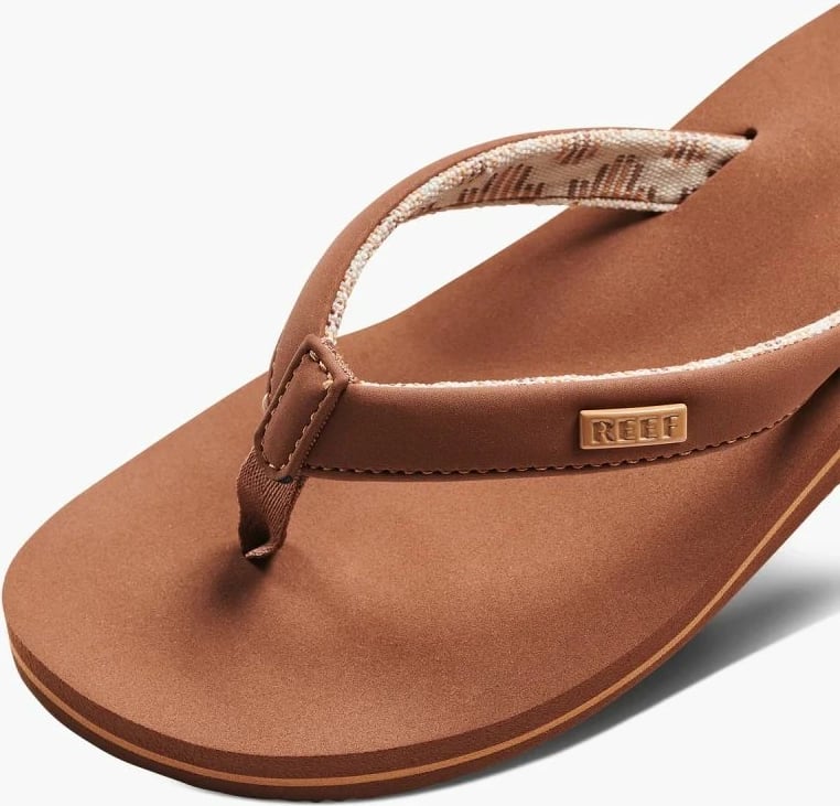 Sandale flip-flop për femra Reef, kafe