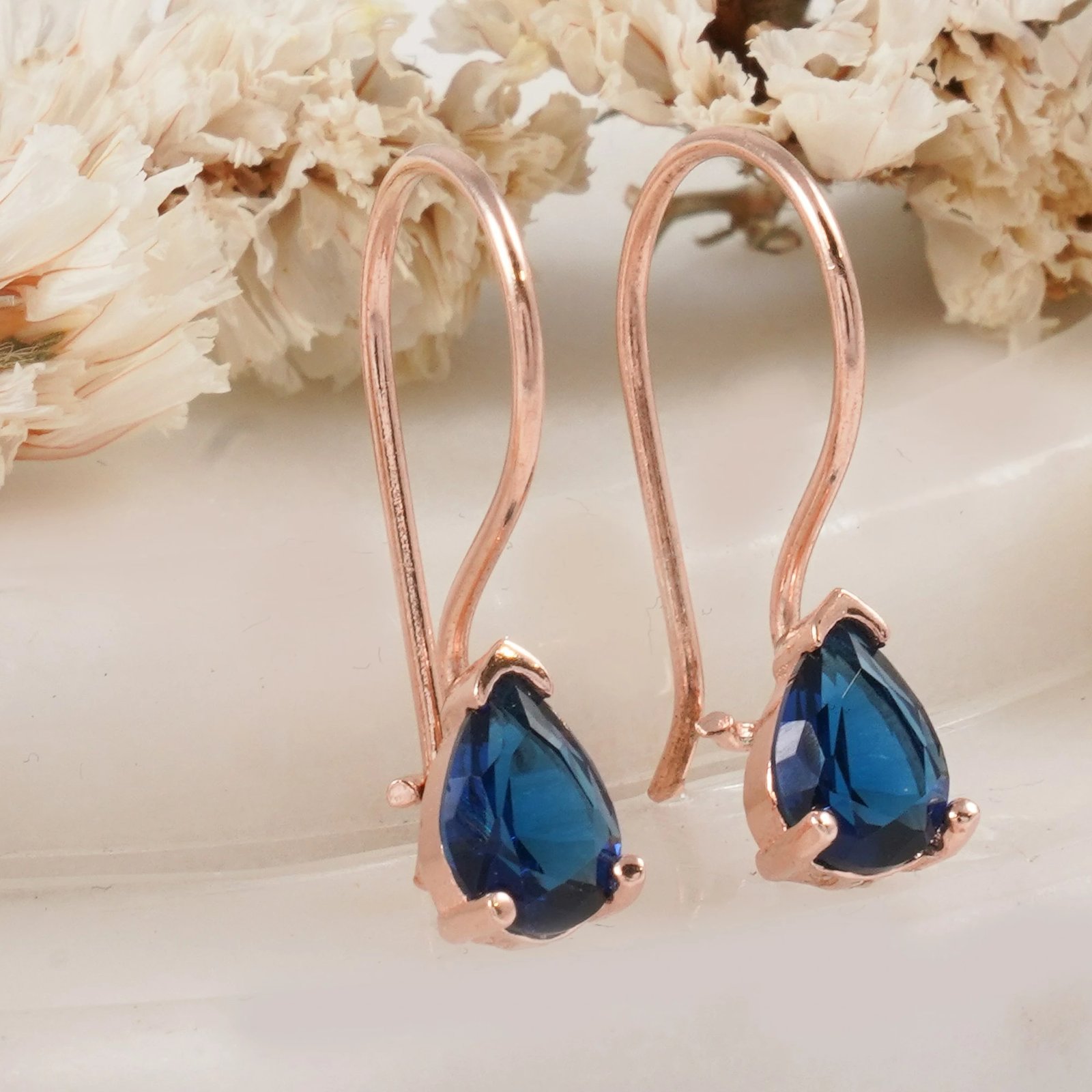 Vathë argjendi Jumeon, ngjyrë e kaltër e errët, 10118SAFİR