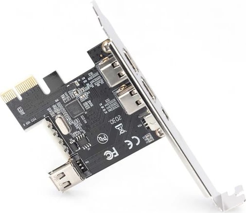 Kasë zgjerimi FireWire Digitus DS-30201-5, PCI Express, 3 porte, Low Profile