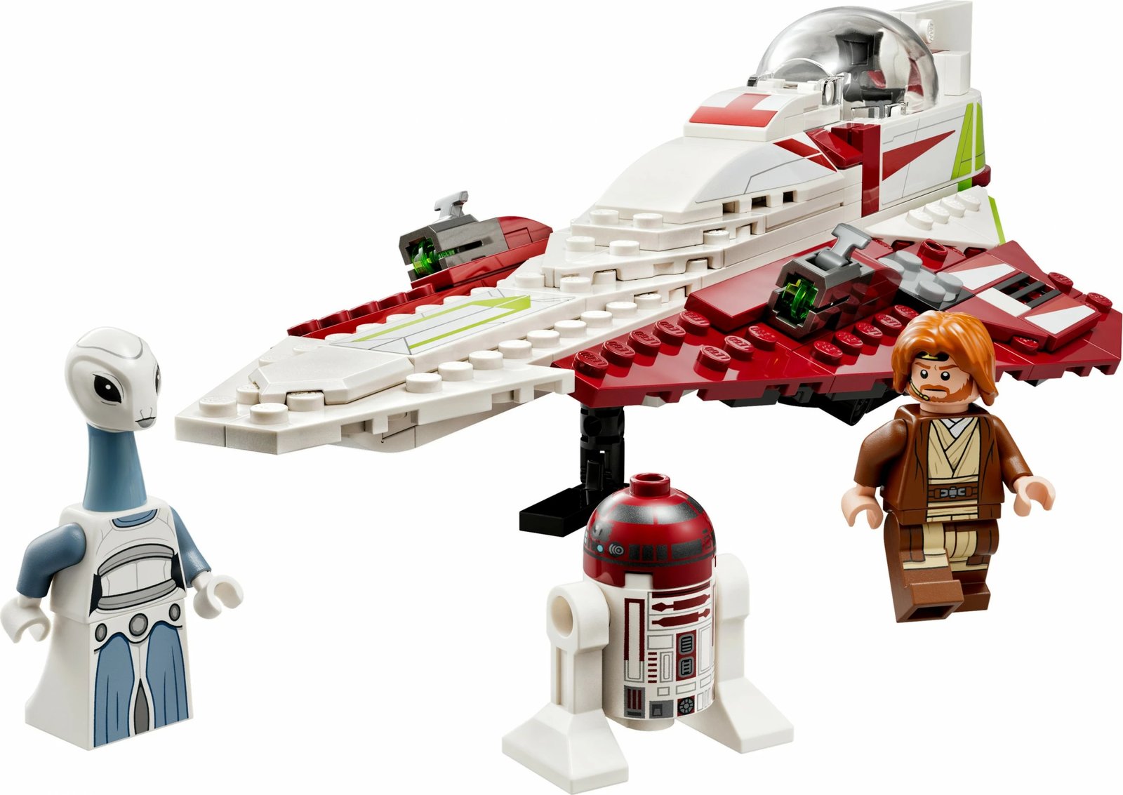 Set ndërtimi LEGO Star Wars Obi-Wan Kenobi Jedi Starfighter 282 pjesë shumëngjyrëshe