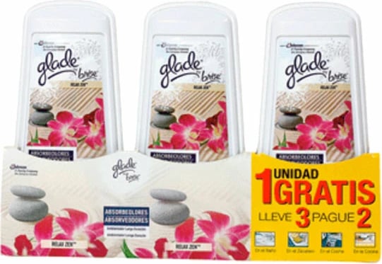 Absorbues aromash Glade Relax 3x2