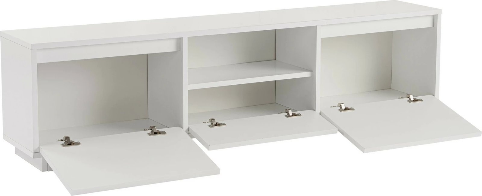 Komodë TV Nordure, Vanguard, ngjyrë natyrale e bardhë