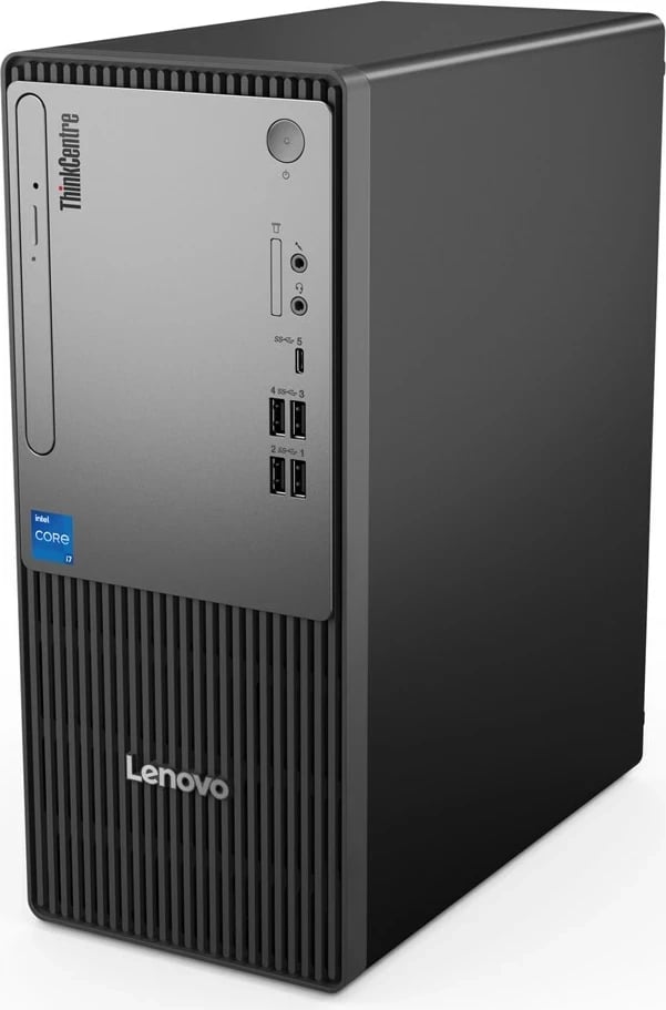 Kompjuter Lenovo ThinkCentre neo 50t, Intel Core i3 i3-14100, 8 GB RAM, 256 GB SSD, Windows 11 Pro, Zi, Gri