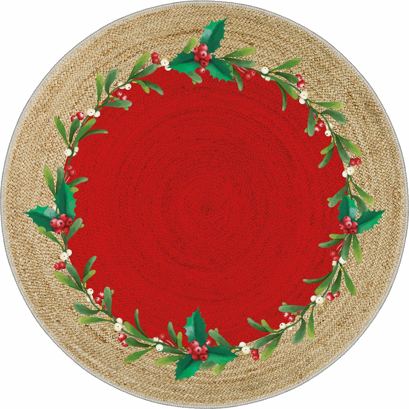 Qilim i rrumbullakët, shumëngjyrësh, Conceptum Hypnose, Woobtny0516, 80x80cm