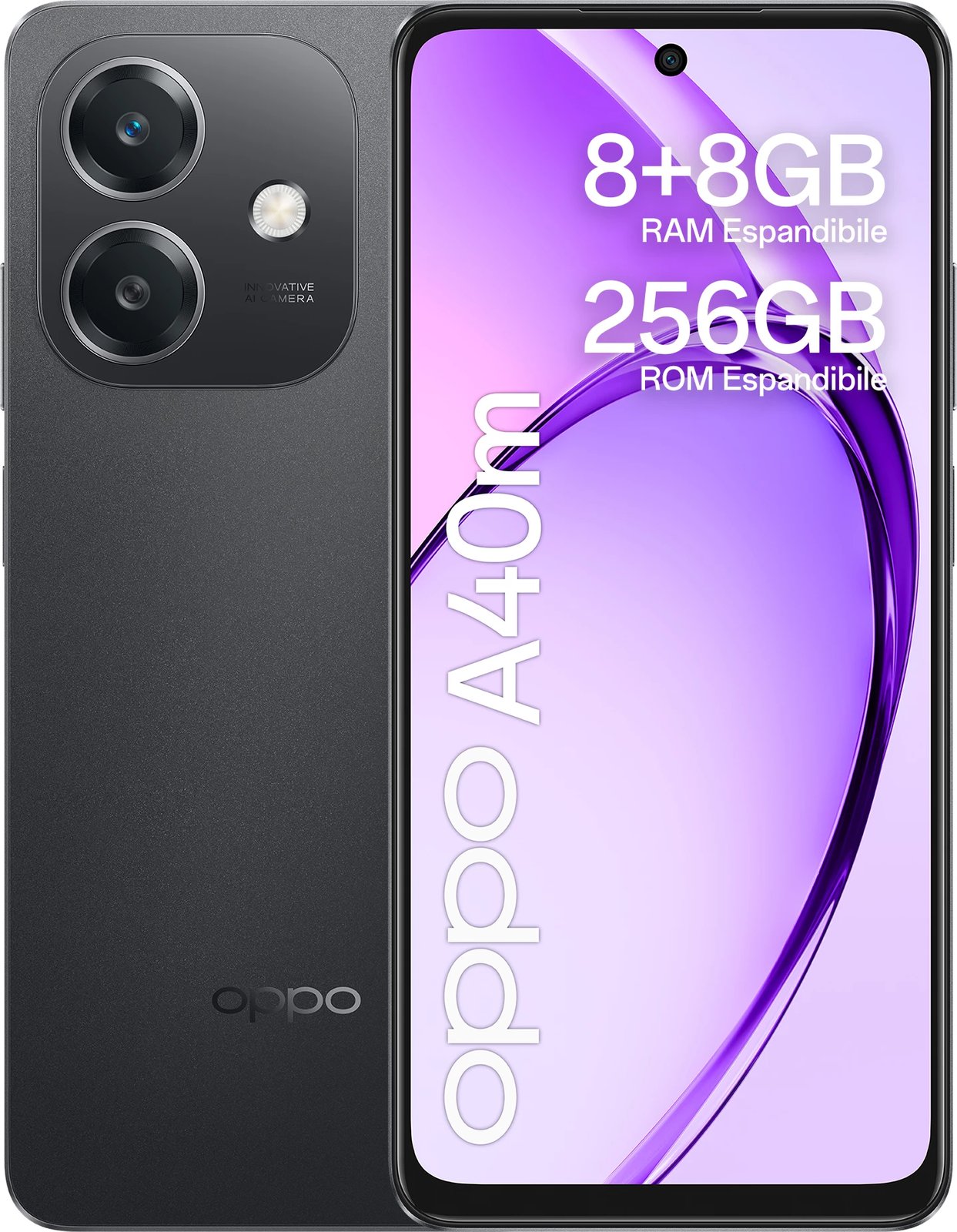 Celular OPPO A40M 8+256GB DS Sparkle Black
