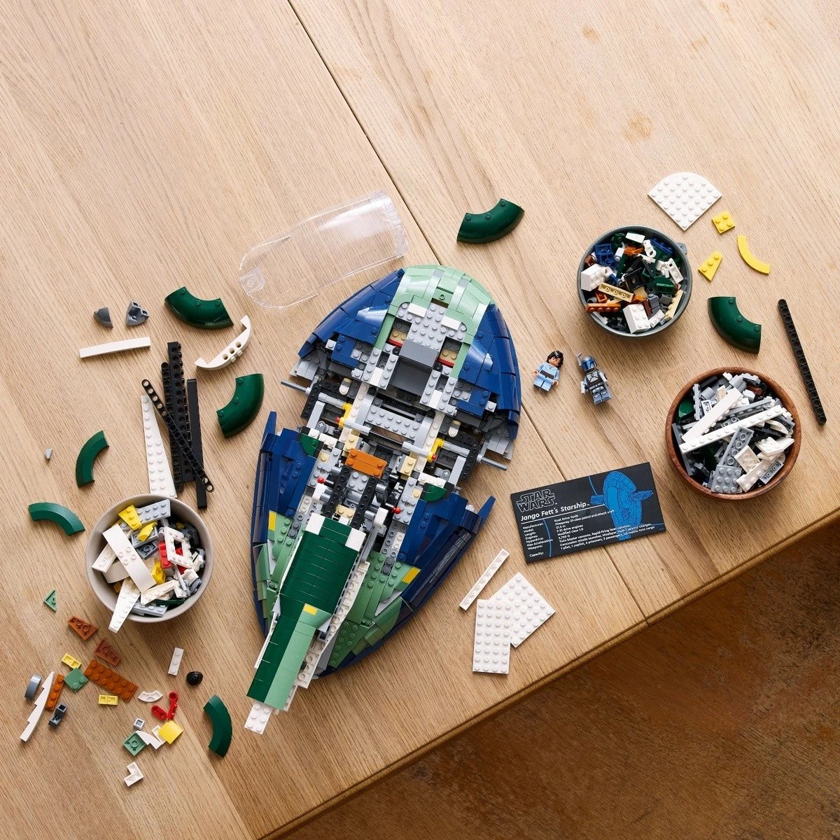 Set LEGO Star Wars Firespray-Class Patrol Craft Jango Fett 75409, 2970 pjesë, Ekstra i madh