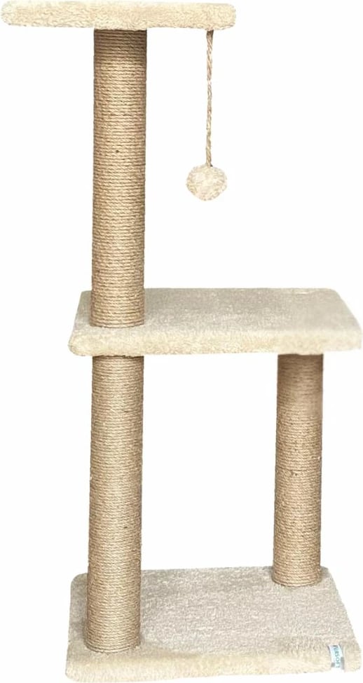 Dru për gërvishtje për mace, Tina 1, ngjyrë bezhë