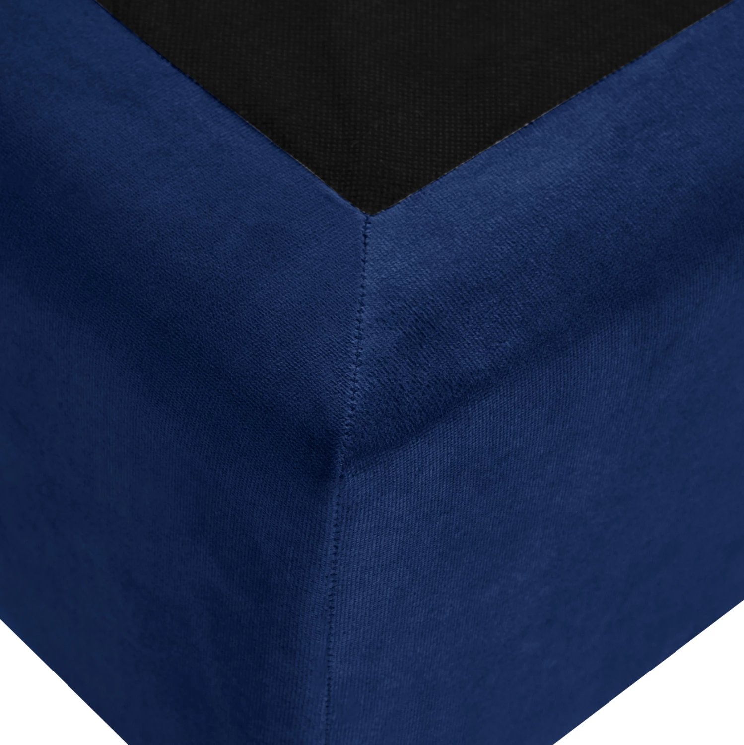 Krevat MALENA, kadife blu, 150x200