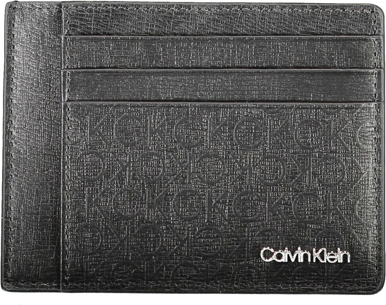 Portofol për meshkuj Calvin Klein, i zi