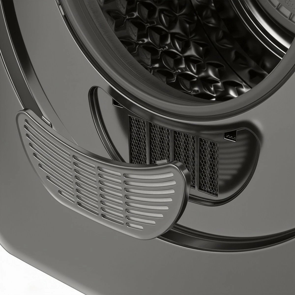 Tharëse rrobash me daulle, GreenBlue GB415, kapacitet 3 kg, 5 programe, zorrë ventilimi 50–160 cm, gri