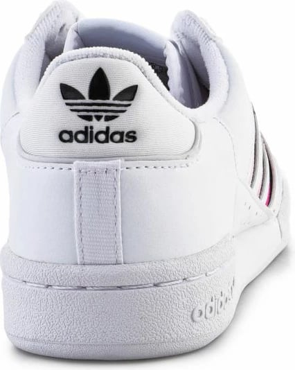 Atlete për vajza adidas Continental 80 Stripes, të bardha