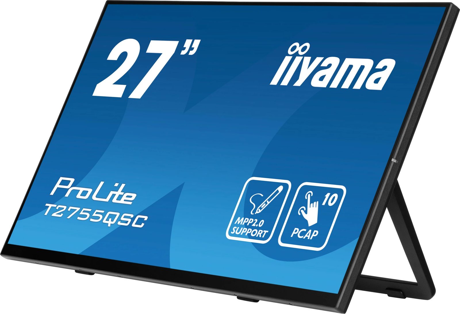 Monitor iiyama ProLite T2755QSC-B1, 27", 2560 x 1440, LCD, e zezë Monitor iiyama ProLite T2755QSC-B1, 27", 2560 x 1440, LCD, e zezë