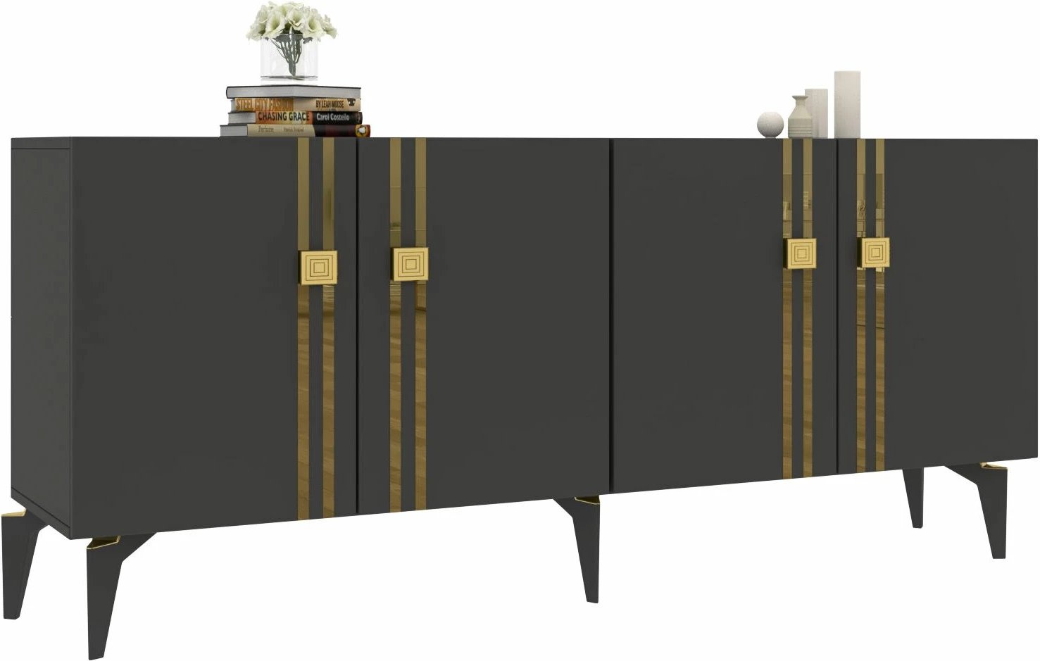 Konsolë Skye Decor, Bahar KB150, antracit