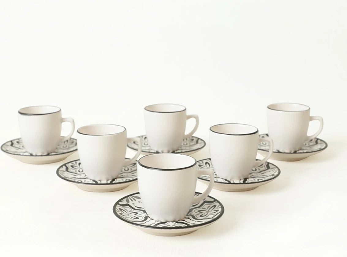 Set filxhanash kafeje (12 copë), Hermia Concept, X0001432700000000000000000