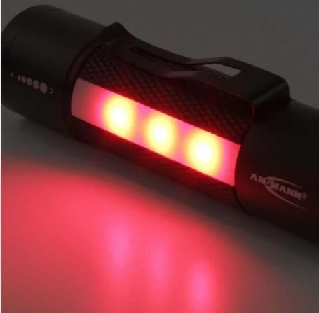 Dritë dore ANSMANN 1600-0137, LED, 3 nivele, IP54, e zezë/e bardhë