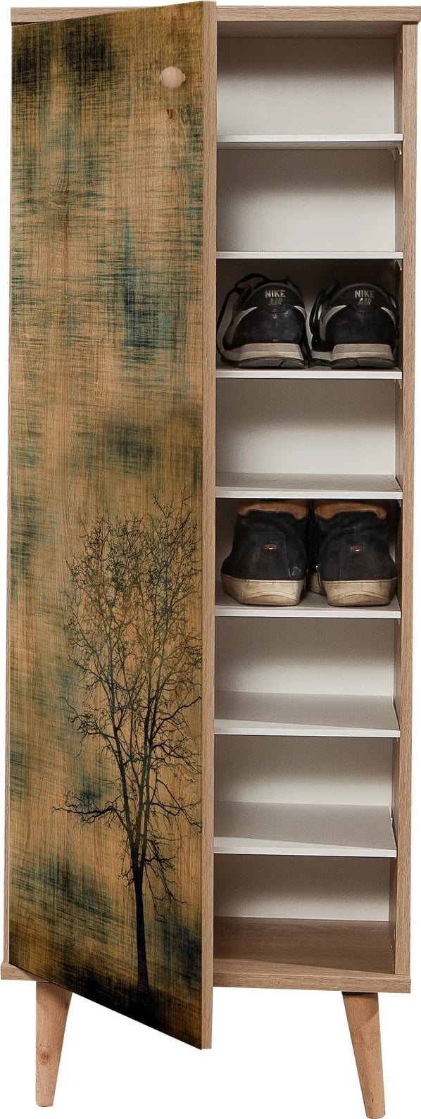 Dollap për këpucë Skye Decor, ngjyrë lisi Sonoma, Filinta - 729