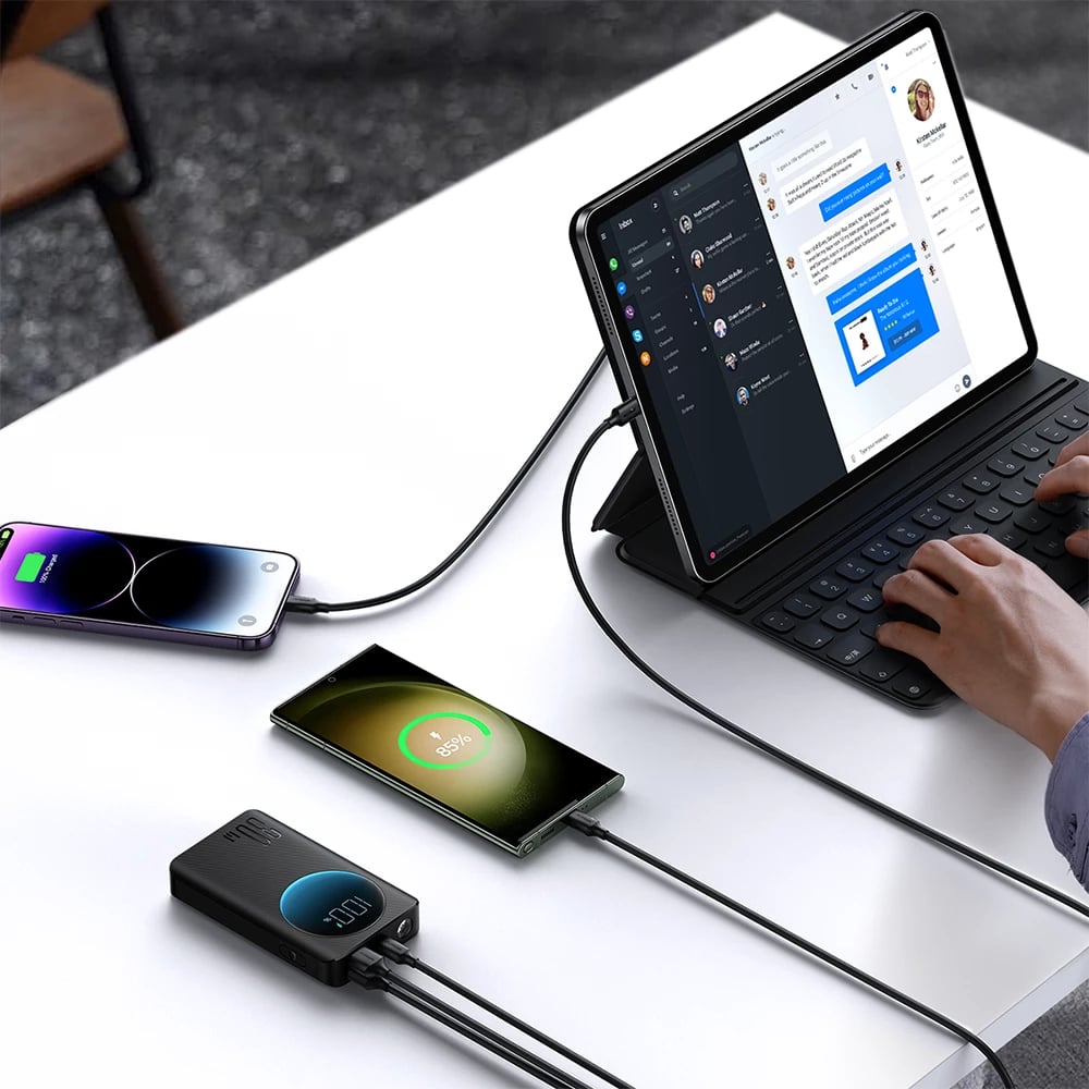 Powerbank Joyroom JR-PBF01, 10000mAh, 30W, e zezë