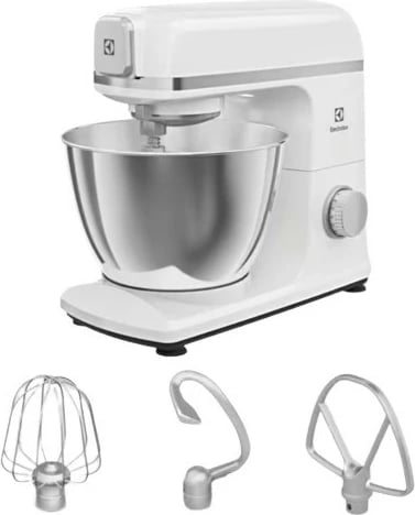 Mikser planetar Electrolux Create 5 E5KM1-4SWB, 5L, 1200W, Bardhë