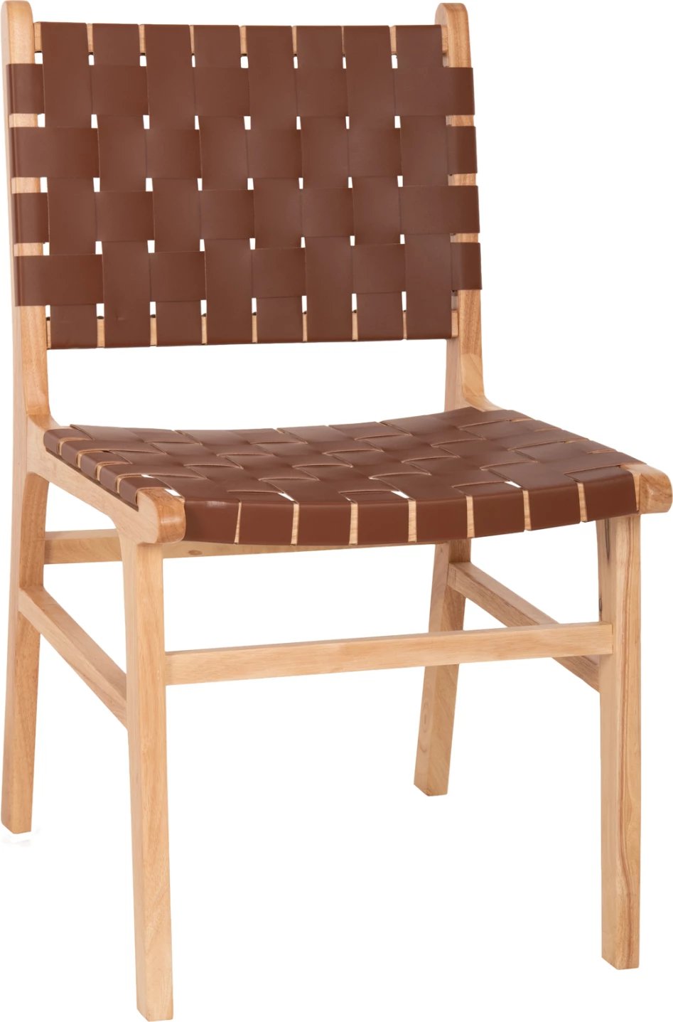 Karrige TOON dru PU lëkurë kafe 49x59x86Hcm.FH9327.01