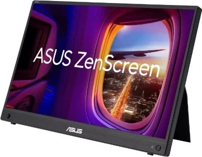 Monitor portativ ASUS ZenScreen MB16AHG, 15.6", Full HD, 144Hz, i zi