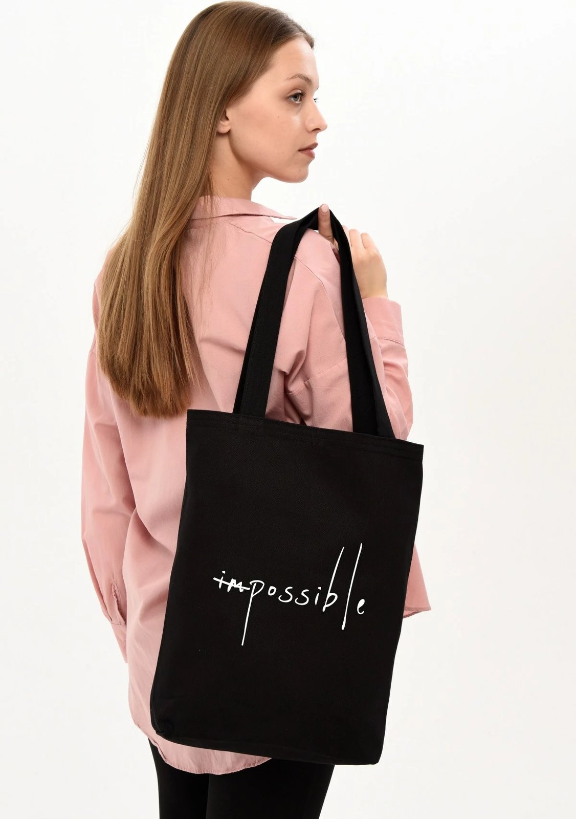 Çantë tote Zoozie Bags, e zezë, 1508