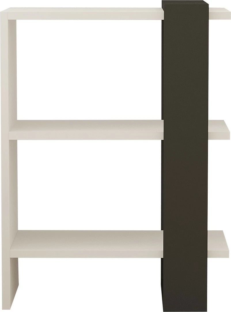Raft librash Hanah Home, Funda, anthracite dhe i bardhë