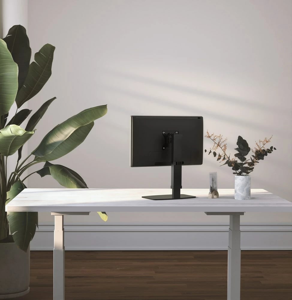 Mbajtëse monitori GEMBIRD MS-D1ST-02, rregullim lartësie, 17-32 inç, e zezë