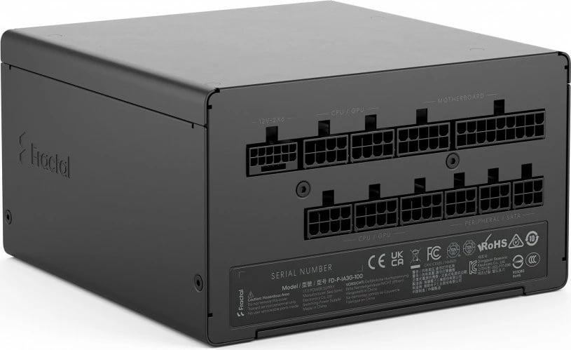 Furnizues energjie ATX, Fractal Design Ion 3 Gold FD-P-IA3G-100-EU, 1000W 80+ Gold, ATX 3.1, modular, PCIe Gen5 12V2×6, i zi