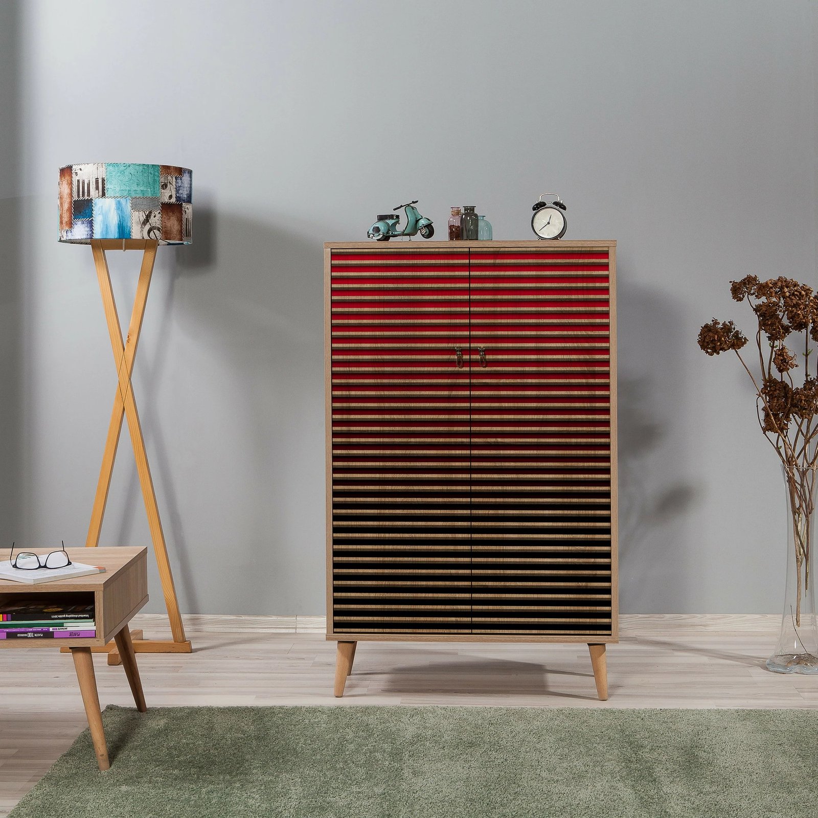 Dollap multifunksional Hanah Home Multibox-221, ngjyrë sonoma oak