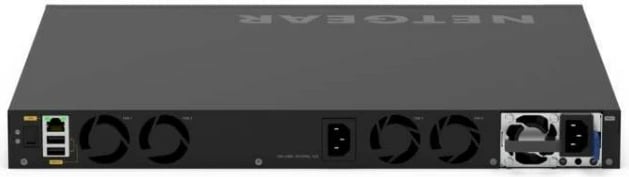 Switch i menaxhueshëm Netgear GSM4328, 24xGE PoE+, 4xSFP+, për rack, i zi