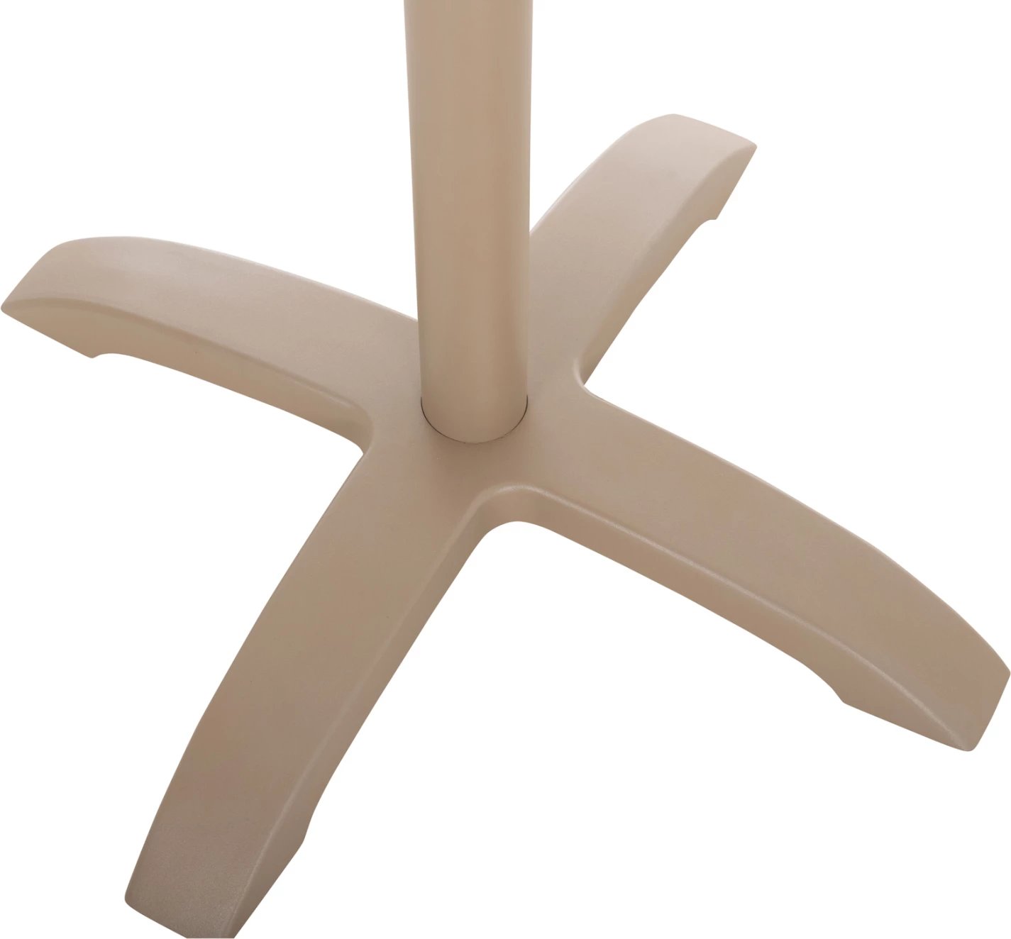 Baza alumini për tavolinë, ngjyrë kapuçino mat, FH460.25, 66x66x72cm, kryq 48x48cm