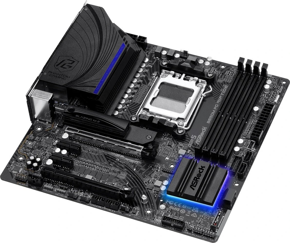 Pllakë amë ASRock B650M PG Riptide, Chipset B650