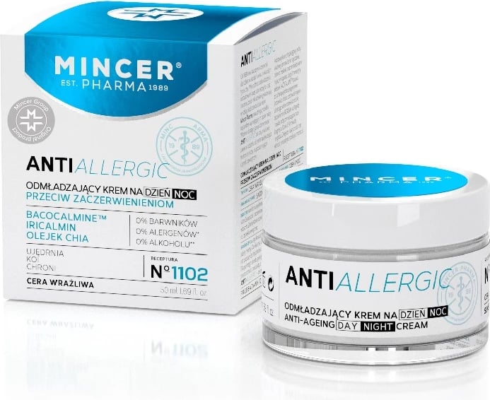 Krem ditë/natë rigjenerues për femra Mincer Pharma No.1102, 50ml