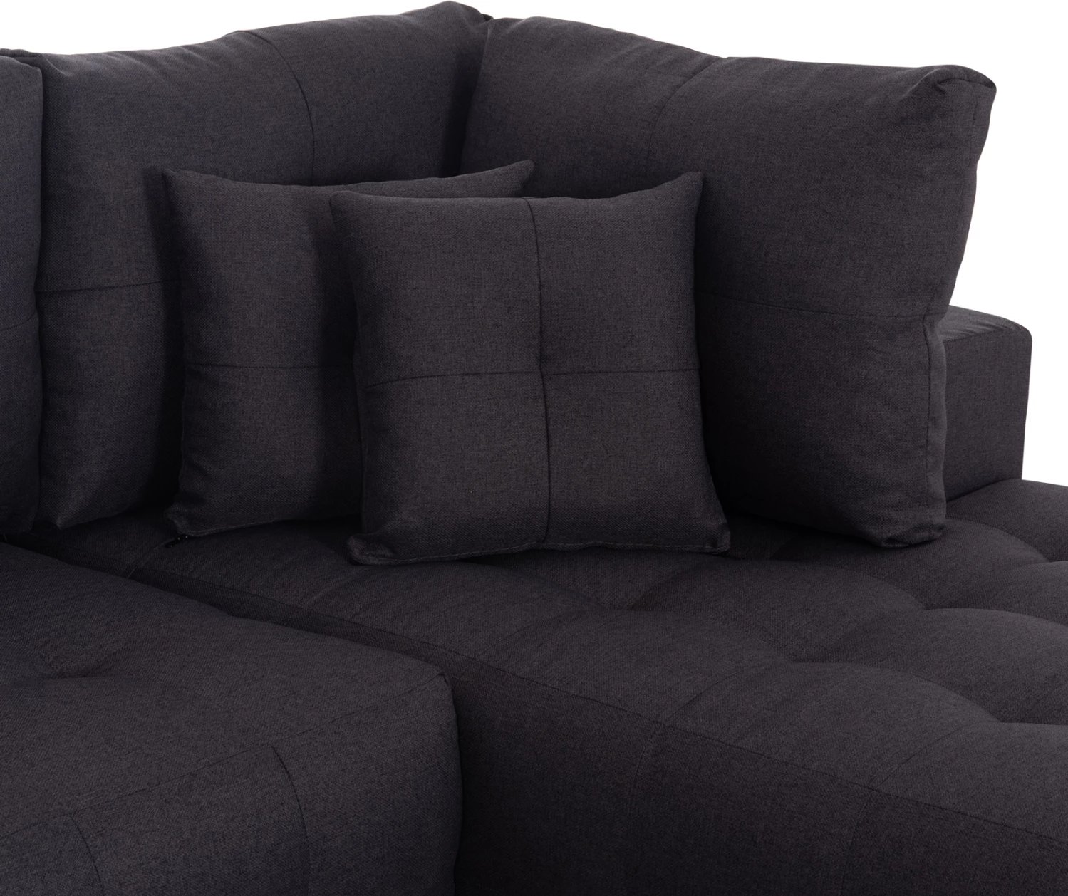 Kënd-sofë me hapësirë për gjëra, ngjyrë gri, TRENDSTON FH3302.01R, 298x177x95cm