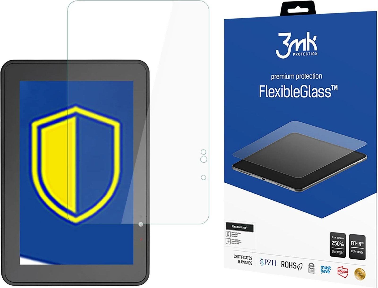 Mbrojtës ekrani hibrid 3mk Protection FlexibleGlass për Zebra ET 51/56 BT