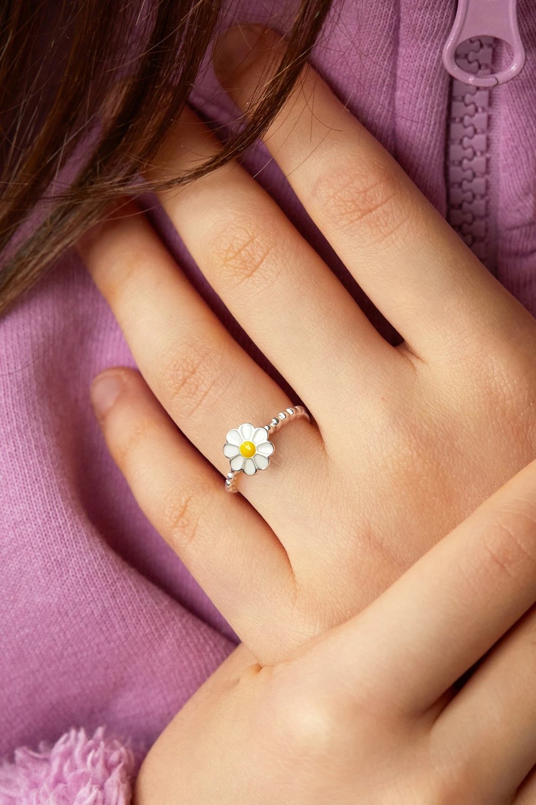 Unazë argjendi Elika Silver, ELKMD50516