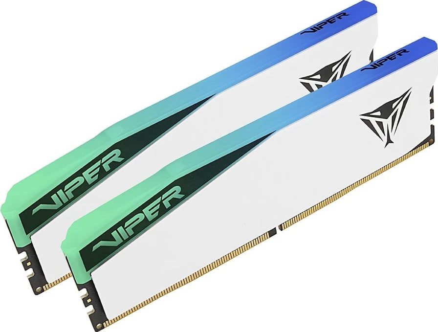 RAM Memorje Patriot Viper Elite 5 RGB 32GB (2x16GB) DDR5, 6200MHz, bardhë