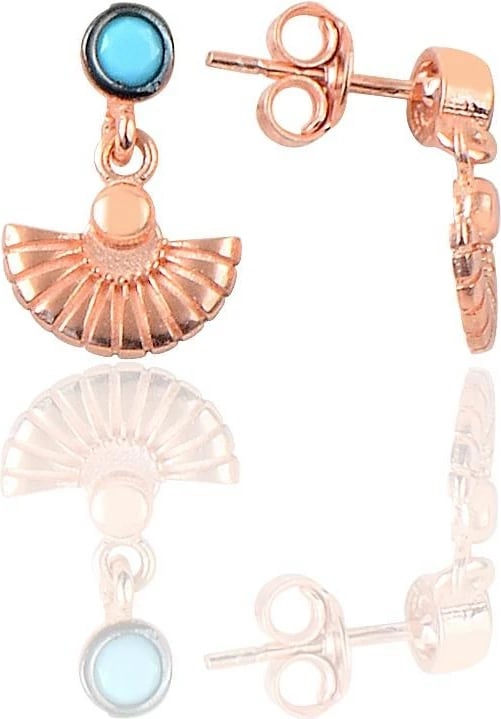 Vathë argjendi Jumeon, ngjyrë rozë ari dhe kaltër, SGTL9448