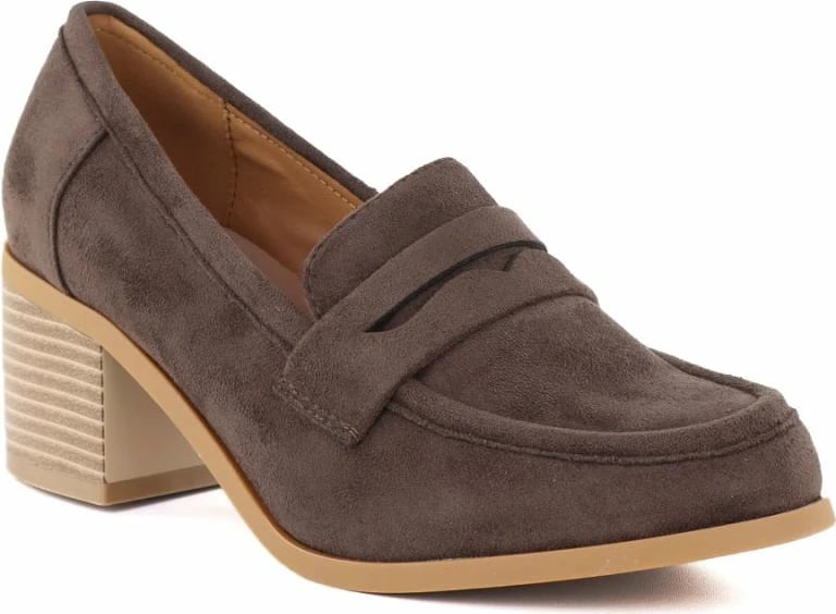 Këpucë me take për femra M. Daszyński MR2201D-3A, kafe