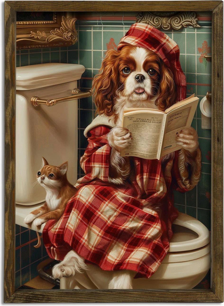 Pikturë dekorative me kornizë MDF, shumëngjyrëshe, Wallity, AI009