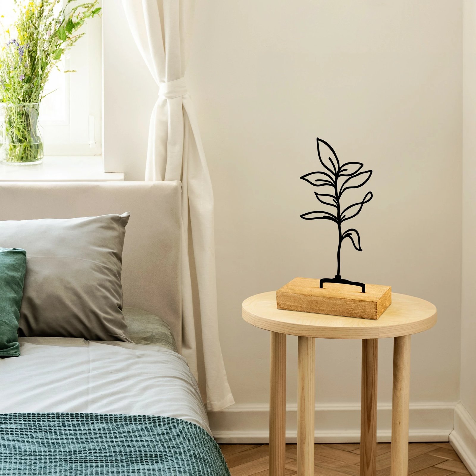 Objekt dekorativ Aberto Design, fidan, i zi