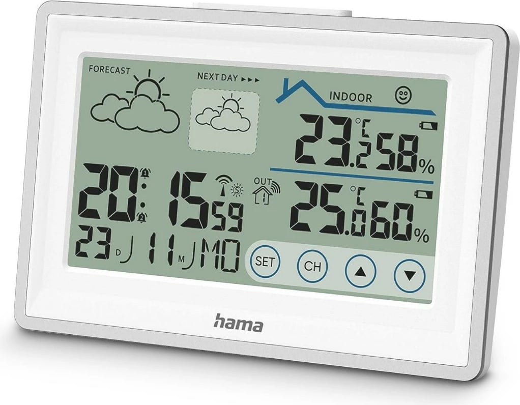 Stacion moti Hama Bahamas, 222228, matje temperaturë dhe lagështie, i bardhë