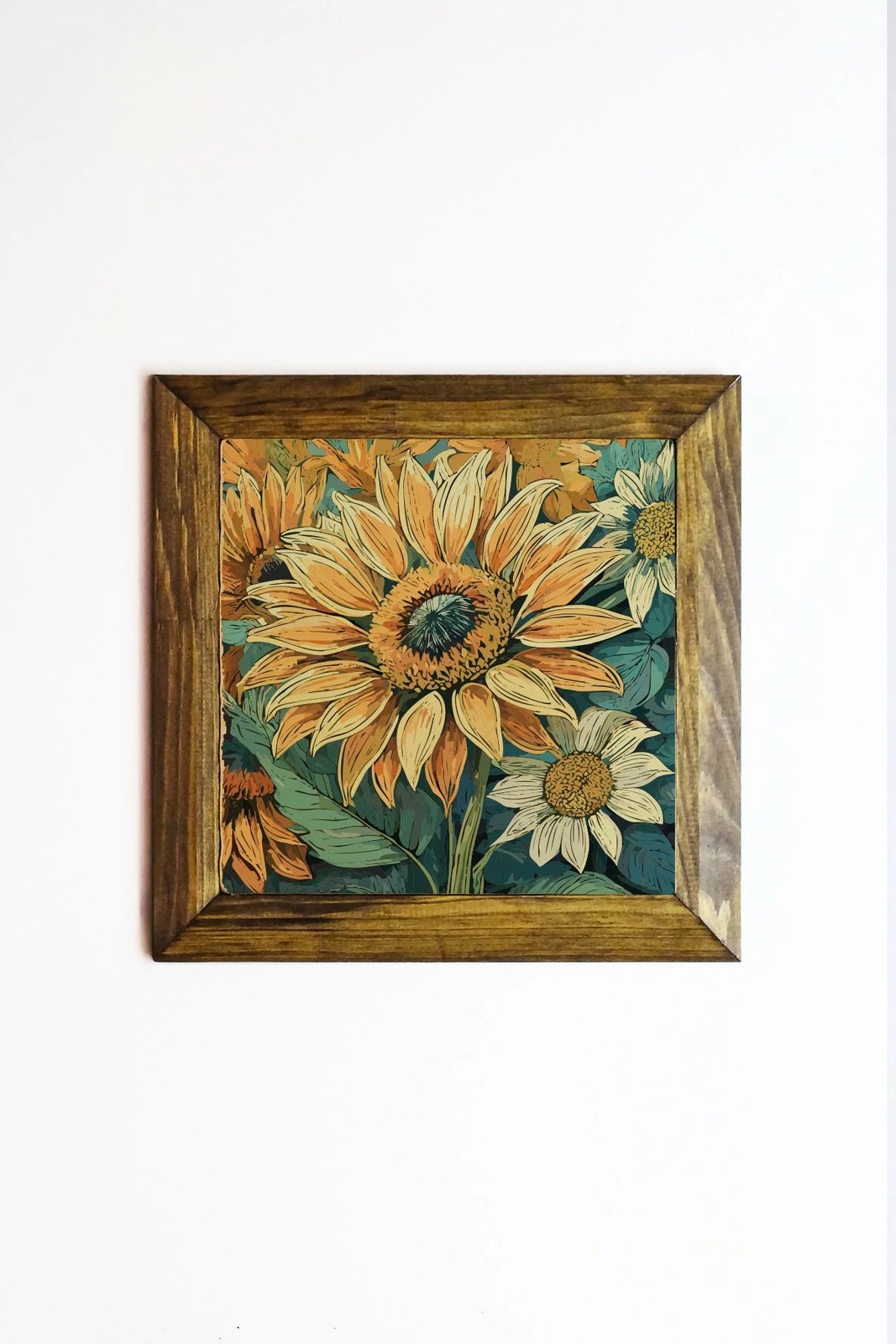 Pikturë dekorative me kornizë, shumëngjyrëshe, Ersytastablo14 - 26