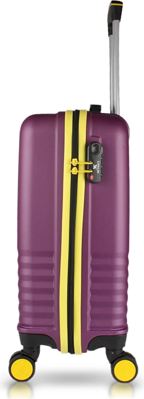 Valixhe udhëtimi Zoozie Bags, ngjyrë damson, 8531