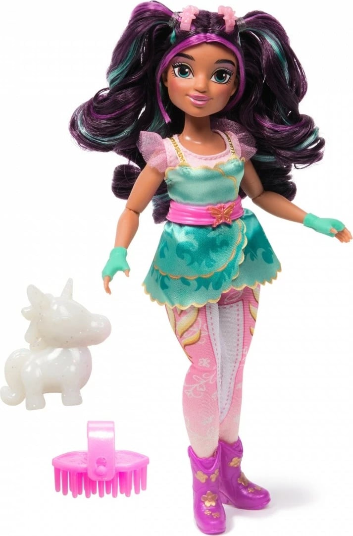 Kukull lodër Spin Master Unicorn Academy Fashion Ava, 24 cm, për vajza