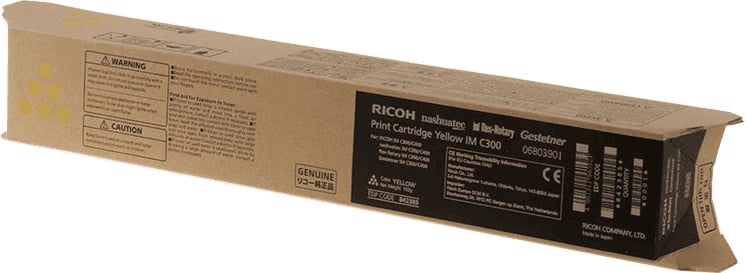Toner, Ricoh, IM C300 842604, 4500 faqe, e verdhë