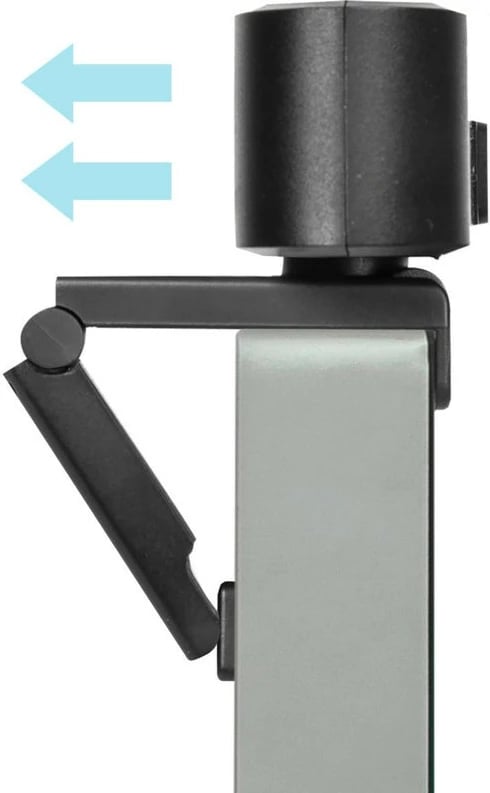 Webcam Targus 2K, autofokus, Full HD, USB, e zezë